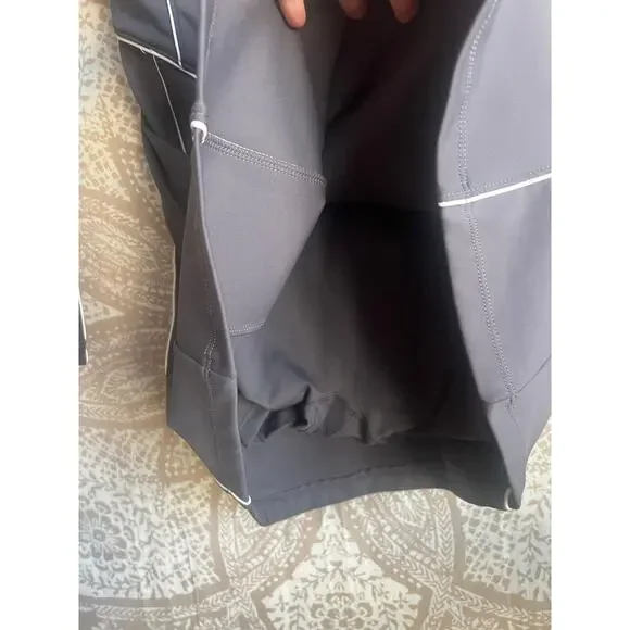 Yellow YLLW the Label Bailey Long Sleeve Tennis Dress in Charcoal Size Small - Picture 6 of 8